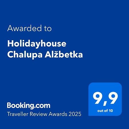 Holidayhouse Chalupa Alzbetka Važec Exterior foto